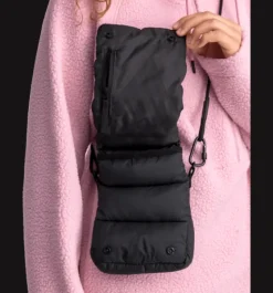 Väskor & Bagar>Everest Outdoor Gamila Crossbody Bag BLACK