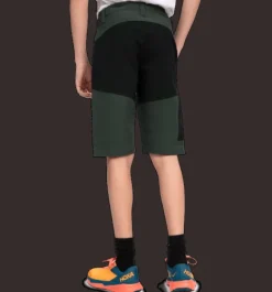 Vandringsshorts|Shorts>Everest Outdoor J Active Shorts DK GREEN