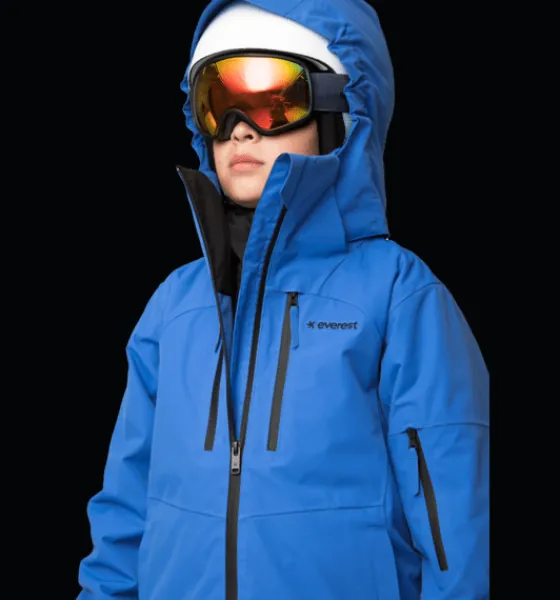 Varma Jackor|Skidjackor>Everest Outdoor J Alpine Jkt AZURE BLUE