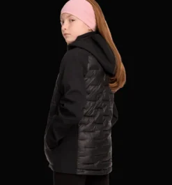 Tunna Jackor>Everest Outdoor J Hybrid Jacket BLACK