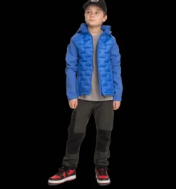 Tunna Jackor>Everest Outdoor J Hybrid Jkt AZURE BLUE