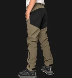 Vandringsbyxor|Vandringsbyxor>Everest Outdoor J Lt Softshell Pnt MUDD GREEN