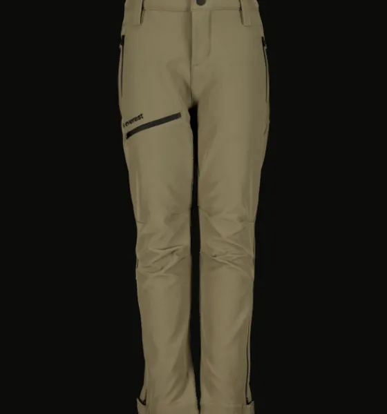 Vandringsbyxor|Vandringsbyxor>Everest Outdoor J Lt Softshell Pnt MUDD GREEN