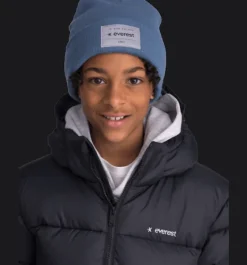 Mössor & Pannband|Mössor>Everest Outdoor J Ref Beanie DENIM BLUE