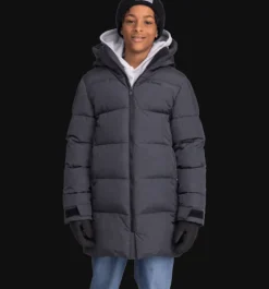 Varma Jackor>Everest Outdoor J Wedge Parka BLACK MELANGE