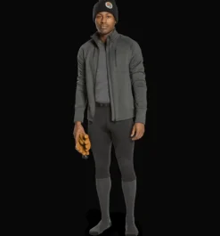 Underställ>Everest Outdoor M 3/4 Str Pnt BLACK