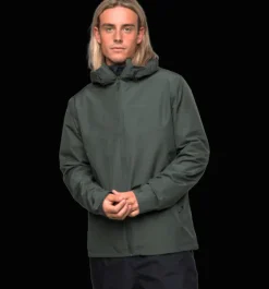 Tunna Jackor|Regnjackor>Everest Outdoor M Allround Jacket 2 DK GREEN