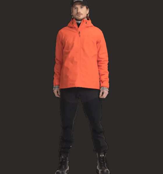 Tunna Jackor|Regnjackor>Everest Outdoor M Allround Jacket 2 DK ORANGE