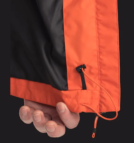 Tunna Jackor|Regnjackor>Everest Outdoor M Allround Jacket 2 DK ORANGE