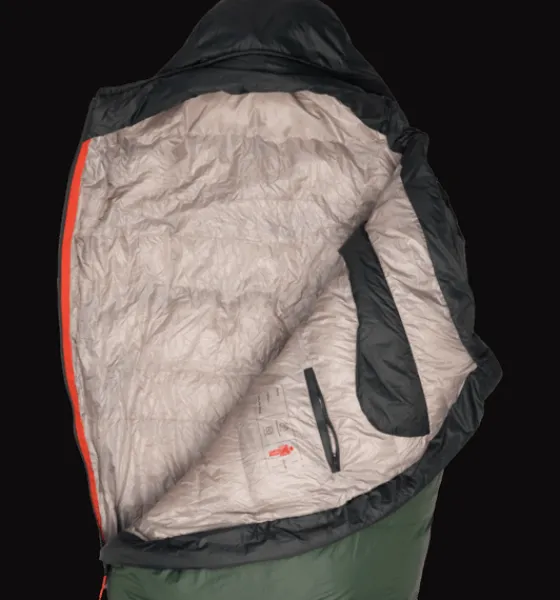 Sovsäckar>Everest Outdoor M Hike Sb 700 DARK GREEN/BEIGE