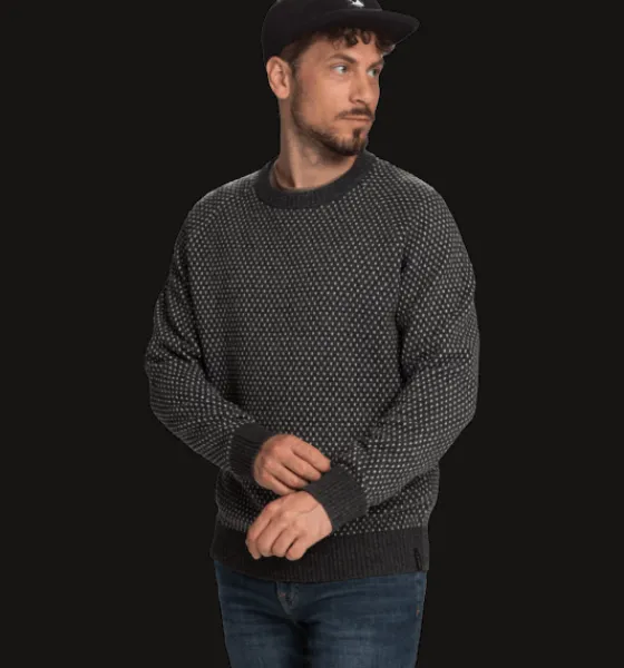 Tröjor & T-Shirts>Everest Outdoor M Knitted Sht LT GREY