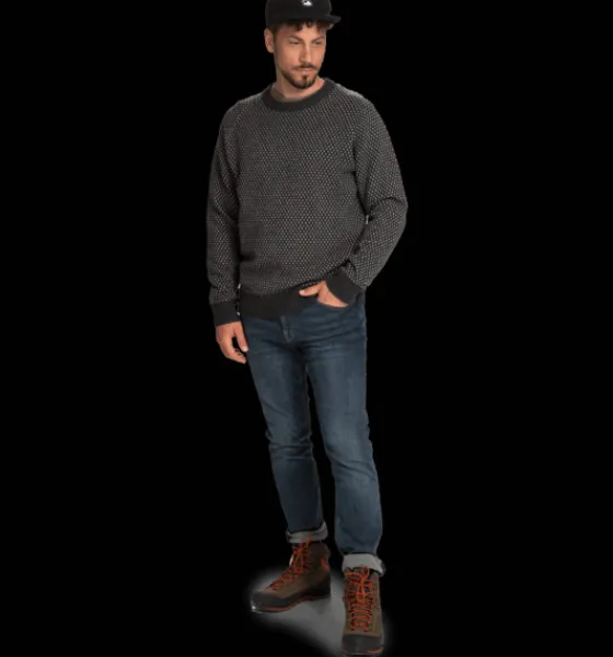 Tröjor & T-Shirts>Everest Outdoor M Knitted Sht LT GREY