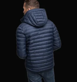 Varma Jackor|Tunna Jackor>Everest Outdoor M Liner Hood Jacket NAVY