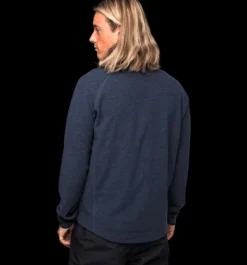 Tröjor & T-Shirts|Tröjor>Everest Outdoor M Zip Fleece Jacket NAVY MELANGE