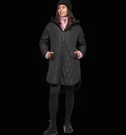 Tunna jackor|Varma jackor>Everest Outdoor W Dome Coat BLACK