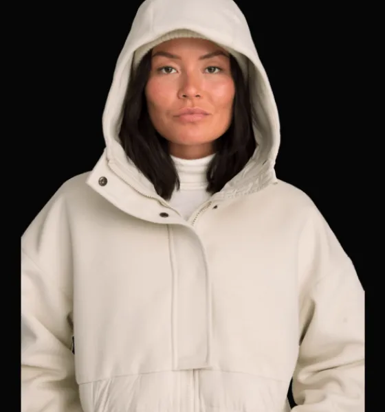 Varma jackor|Tunna jackor>Everest Outdoor W Edith Coat IVORY BEIGE