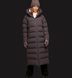 Varma jackor>Everest Outdoor W Juneau Coat PLUM SLATE