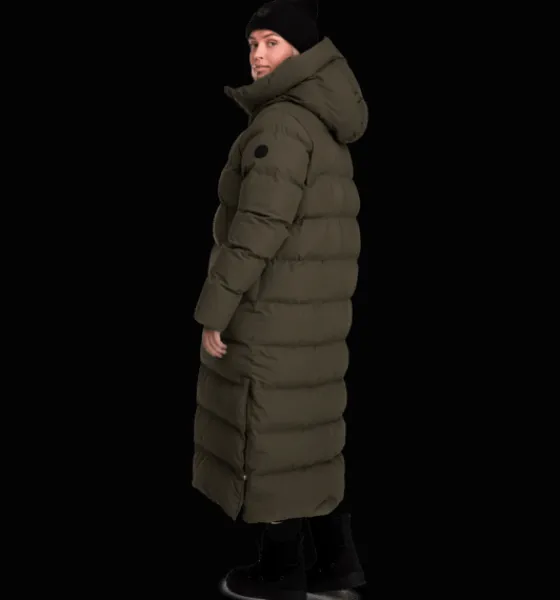Varma jackor>Everest Outdoor W Juneau Coat MUD GREEN