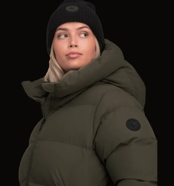 Varma jackor>Everest Outdoor W Juneau Coat MUD GREEN