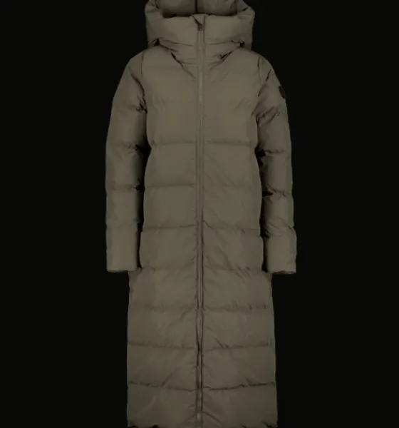 Varma jackor>Everest Outdoor W Juneau Coat MUD GREEN
