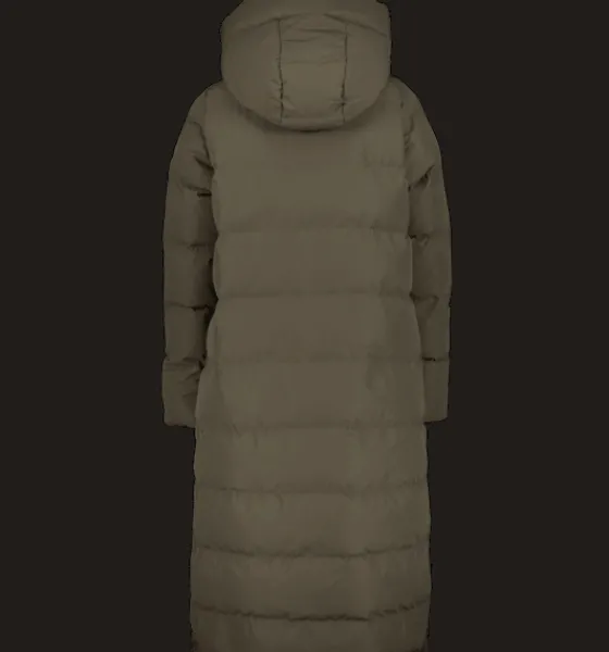 Varma jackor>Everest Outdoor W Juneau Coat MUD GREEN