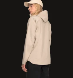 Skaljackor|Tunna jackor>Everest Outdoor W 2.5-l Shell Jkt DK KHAKI