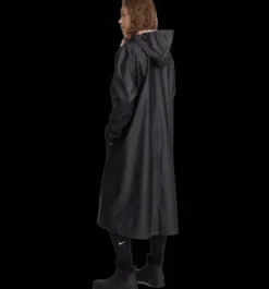 Regnjackor|Tunna jackor>Everest Outdoor W Rain Coat Long BLACK