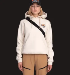 Tröjor & T-Shirts|Tröjor>Everest Outdoor W Recline Hood OFF WHITE