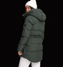 Varma jackor>Everest Outdoor W Warm Parka DK GREEN