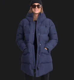 Varma jackor>Everest Outdoor W Warm Parka NAVY